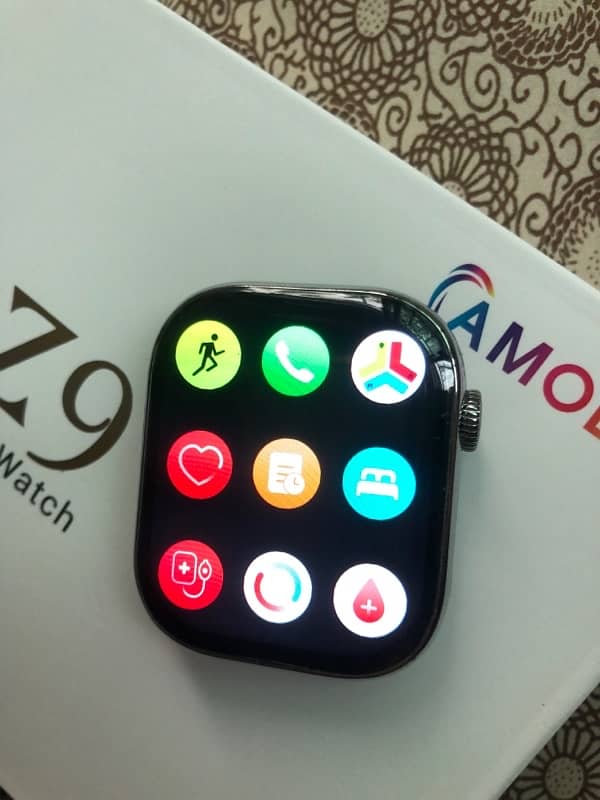 Ws Z9 Smart watch amloyed display 3