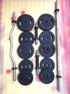 RUBBER COATED DUMBELLS / DUMBELLS PAIR / HOME GYM EQUIPMENTS