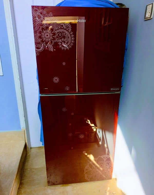 Haier Fridge Big Size New Condition Call me 2