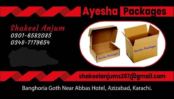 Corrugated Carton Boxes / Pizza boxes / Packaging box 12