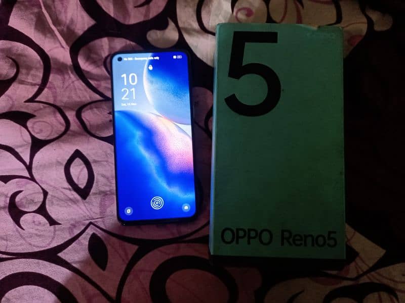 oppo reno 5 with box only read add first 1