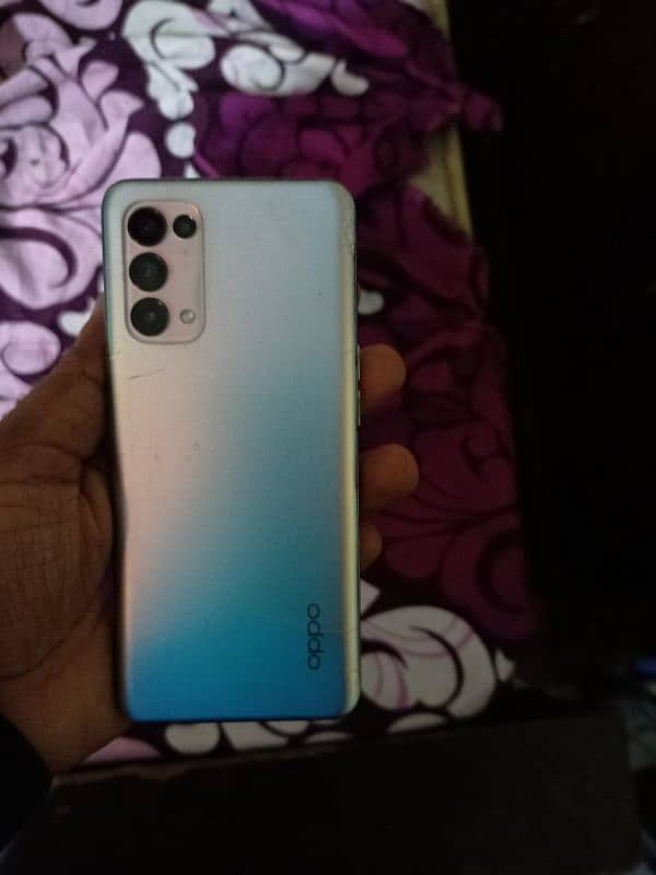 oppo reno 5 with box only read add first 4