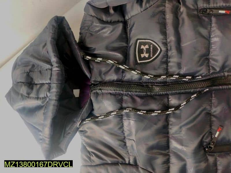 1pcs - Boy's Stitched Parachute Puffer Jacket (delivery Free) 1