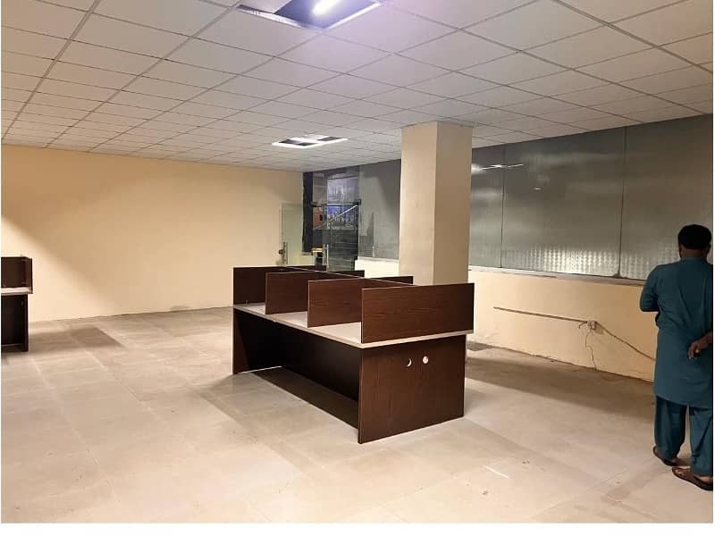 Area 1200 square Feet Brand New Corporation Office Available For Rent in Main Boulevard Road Gulberg 3 Lahore 8