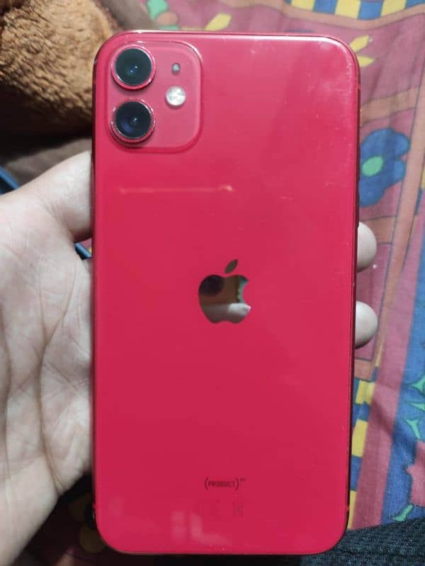 iphone11 PTA approved Red color 0