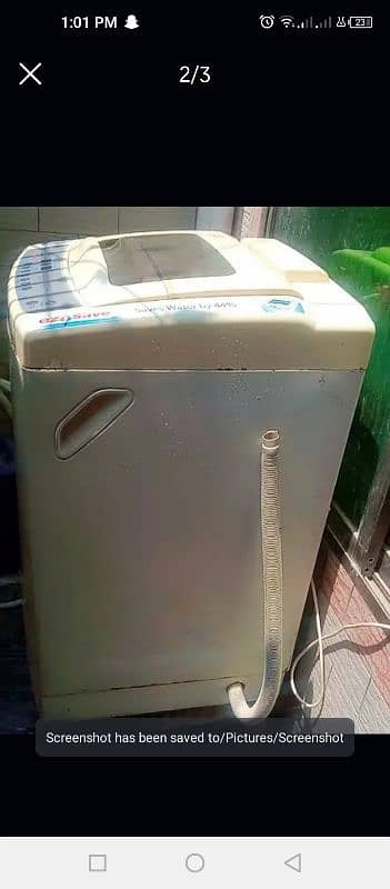 Fully automatic washing machine/washer and dryer 0