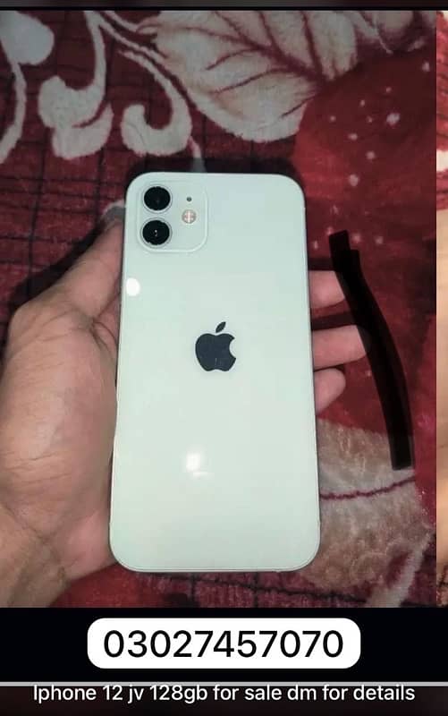 iphone 12 Jv non pta 128gb 2