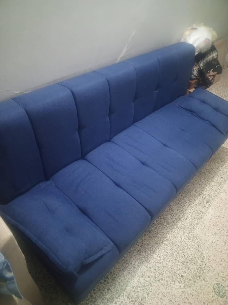 3 Seater Sofa cum Bed 2