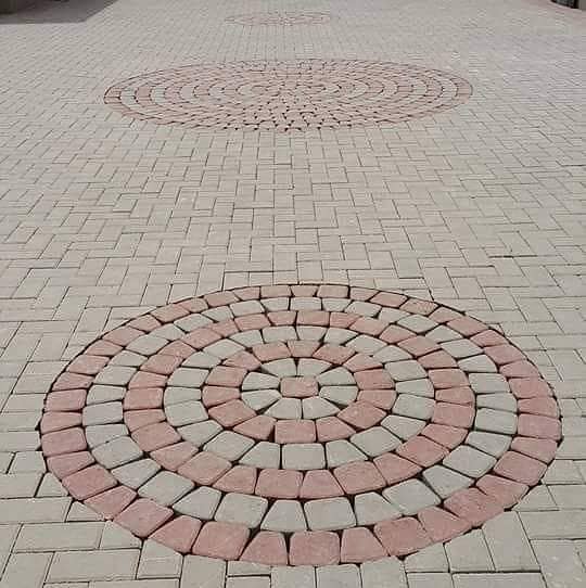 We are manufacturing pavers and kerb stones along with complete Fixing 2