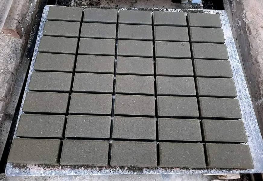 We are manufacturing pavers and kerb stones along with complete Fixing 4