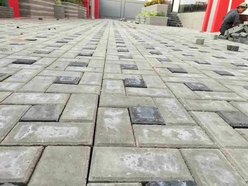 We are manufacturing pavers and kerb stones along with complete Fixing 14