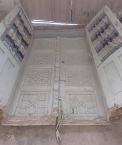 real wooden Door