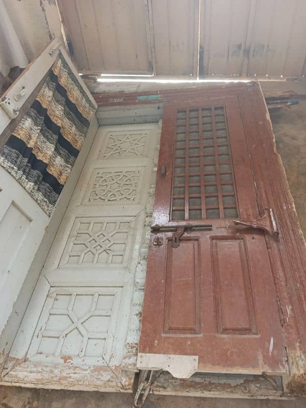 real wooden Door 1