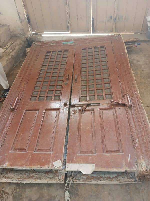 real wooden Door 2