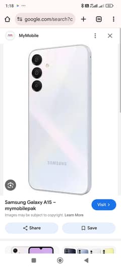 Samsung A 15 (2 week used)