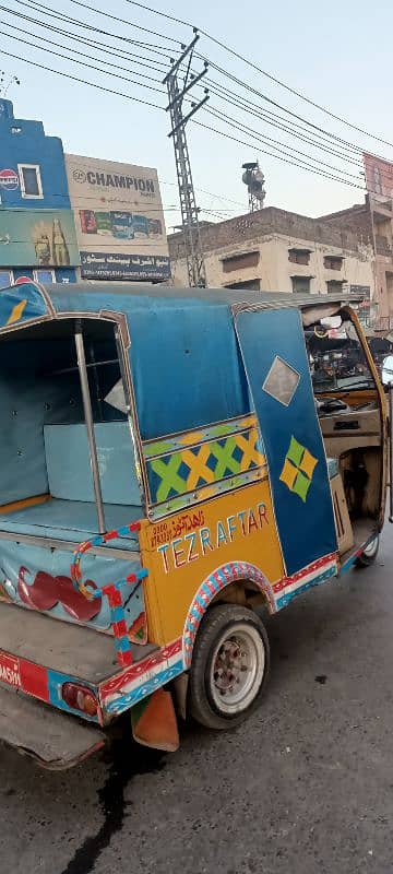 cng Tez raftar cng riksha 6