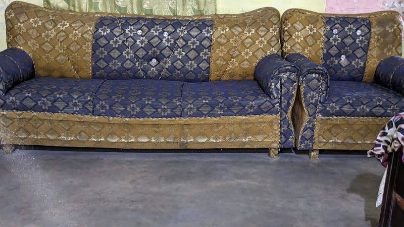 three piece 6 sitter sofa set 1