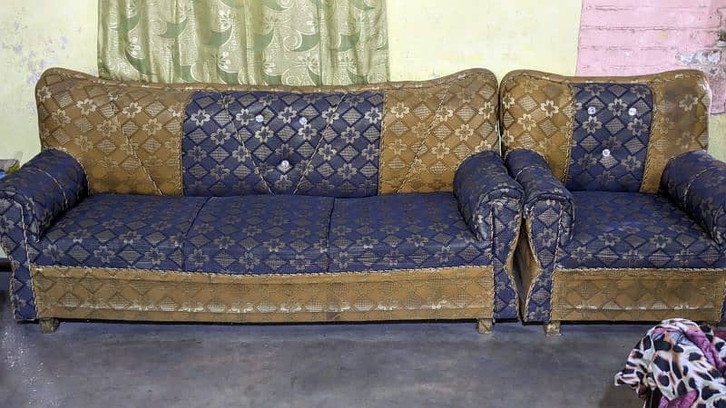 three piece 6 sitter sofa set 2