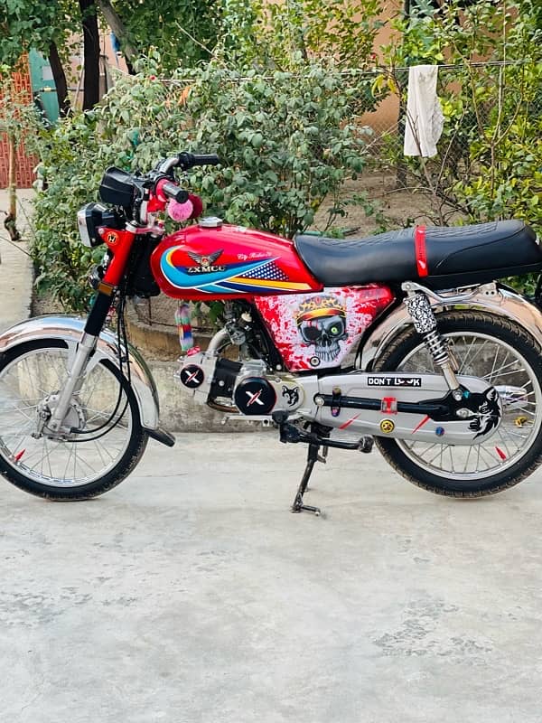 zxmco  bike ha Abbottabad number ha Bilkul lash ha 4