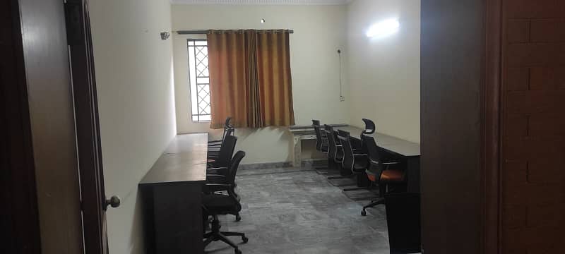 1 kanal furniture upper portion in Johar town 8