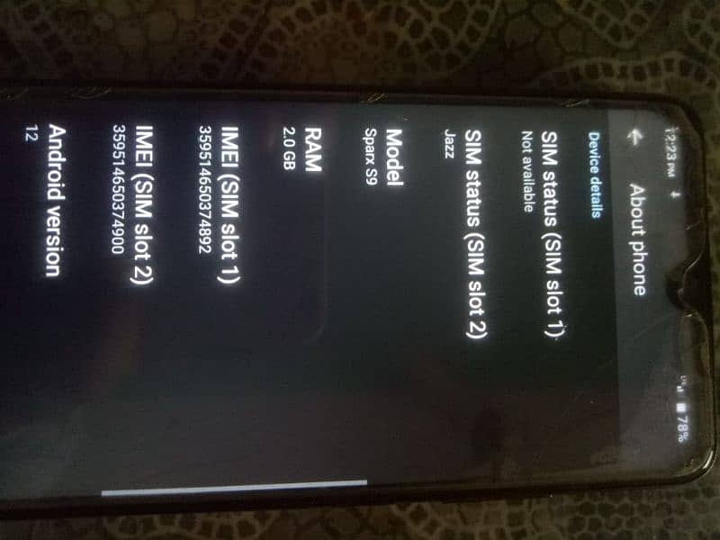 spark s9 2 32 hay phone bilkul lush condition hay 4