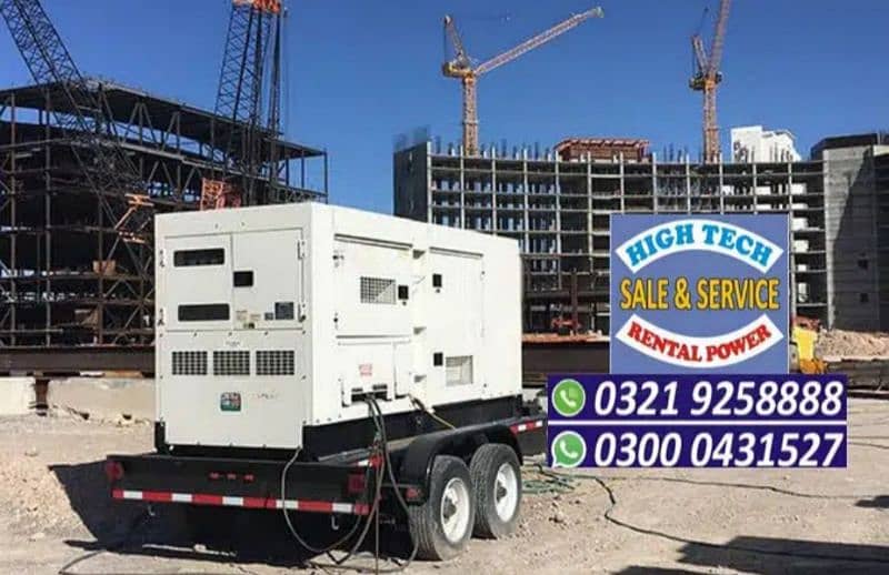 Generator for Rent / Rental / 30kva 50kva 100kva 150kva 200kva 300kva 0