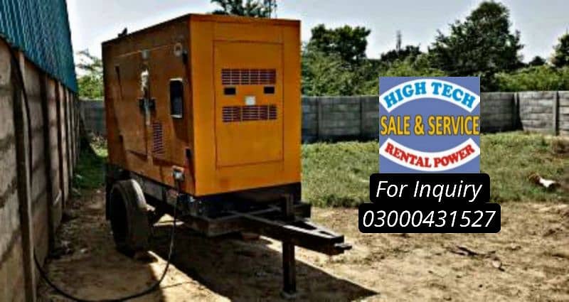 Generator for Rent / Rental / 30kva 50kva 100kva 150kva 200kva 300kva 6