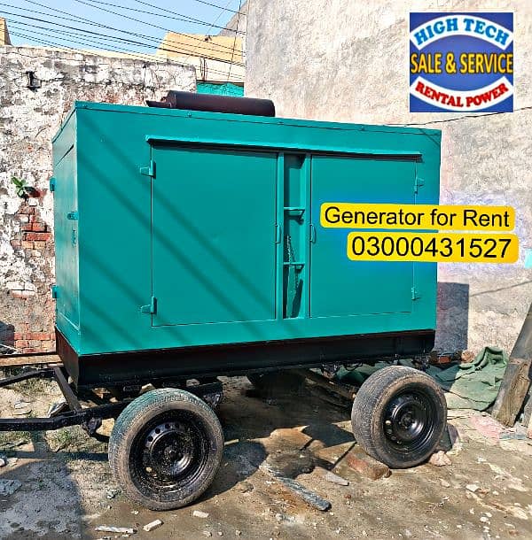 Generator for Rent / Rental / 30kva 50kva 100kva 150kva 200kva 300kva 10