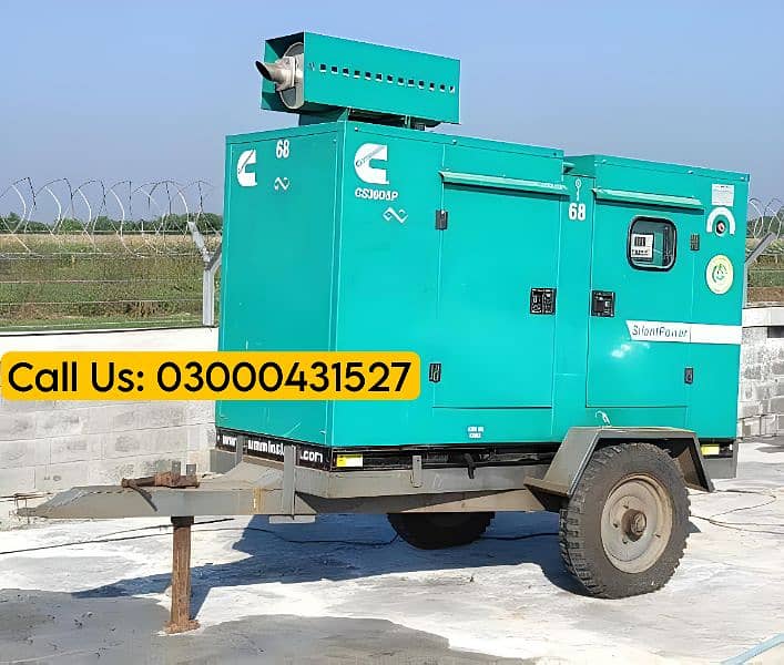 Generator for Rent / Rental / 30kva 50kva 100kva 150kva 200kva 300kva 12