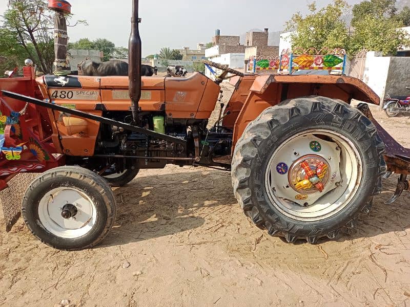 Tractor + Hal Fiat 480 model 2005 0