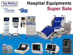 Defibrillator Nihon kohden/ Ventilator /Stretcher Stryker/concentrator