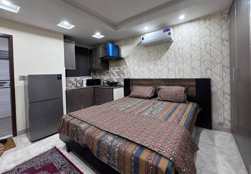 Studio fully furnished Apartment for sale in Bahria Town Lahore 0