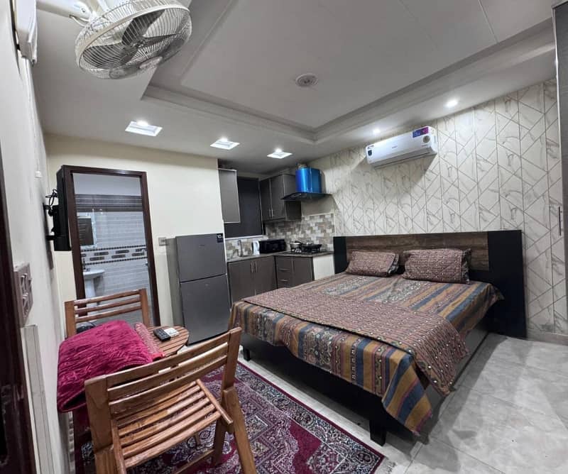 Studio fully furnished Apartment for sale in Bahria Town Lahore 1