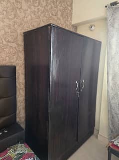 Double wardrobe 2 Door Cupboard almari