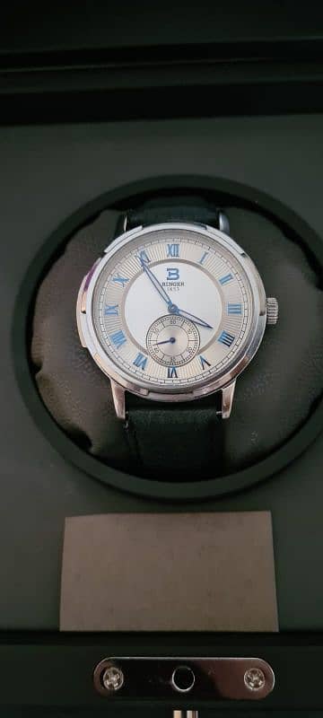 Binger Automatic gents wrist watch Roman Figure  " A Class " 0