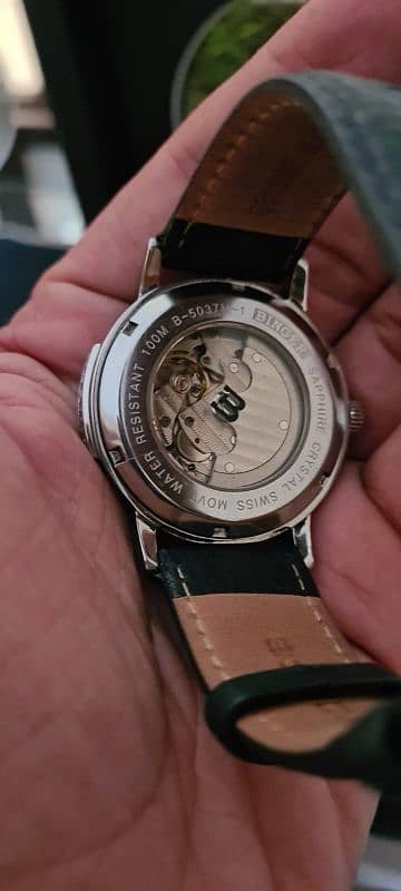 Binger Automatic gents wrist watch Roman Figure  " A Class " 2