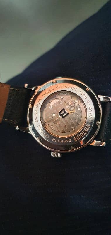 Binger Automatic gents wrist watch Roman Figure  " A Class " 14