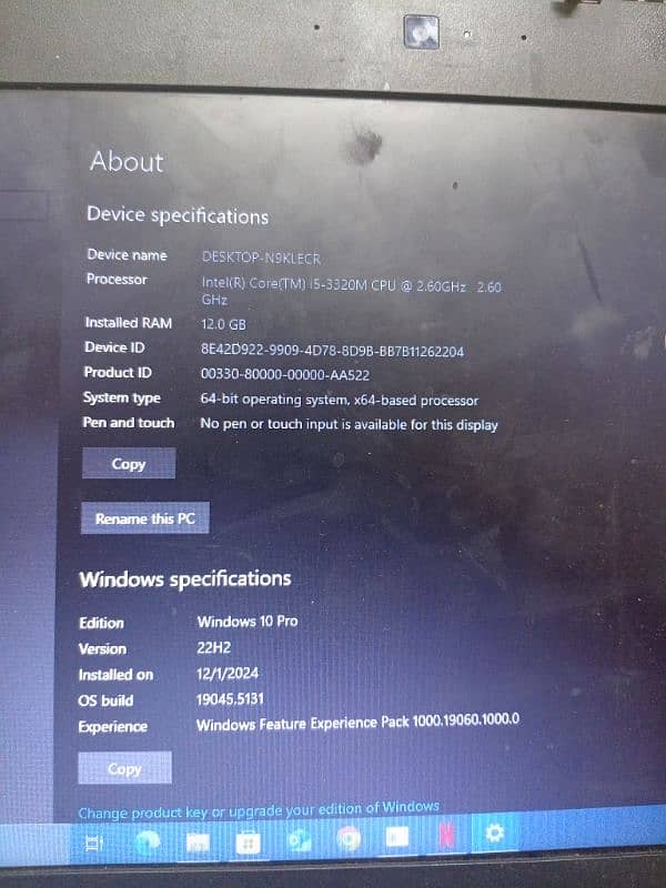 Dell laptop for sale 1