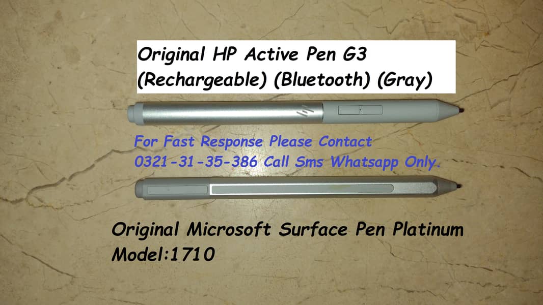 hp active pen g3 & microsoft surface for laptop 0