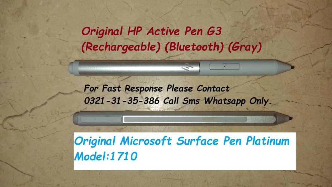 hp active pen g3 & microsoft surface for laptop 1