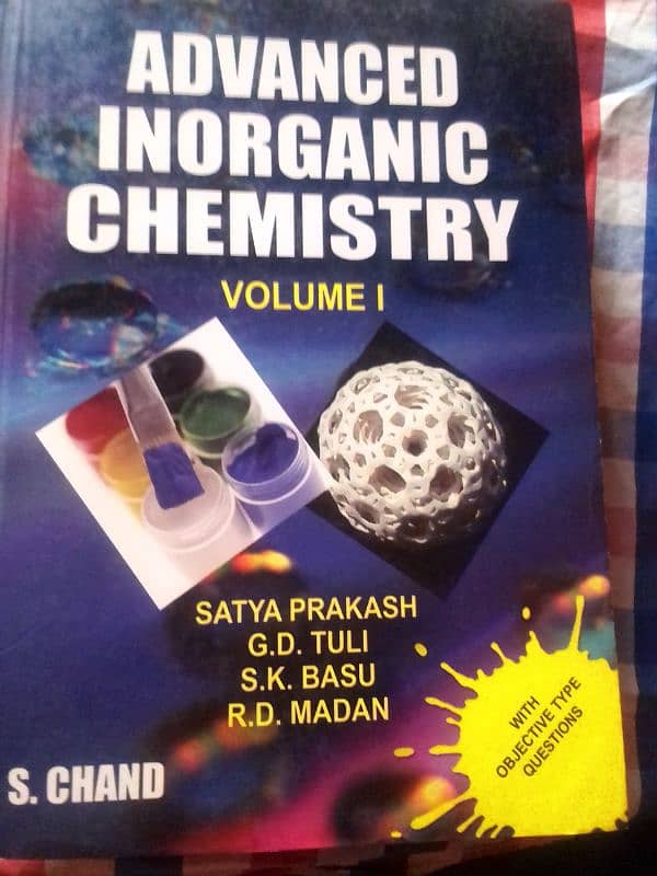 Advance Organic chemistry by Satya parkash volume 1 & 2 0