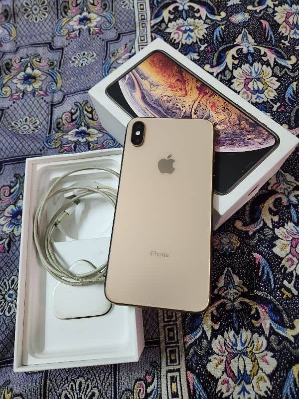 Iphone XS Max golden Dual PTA 0