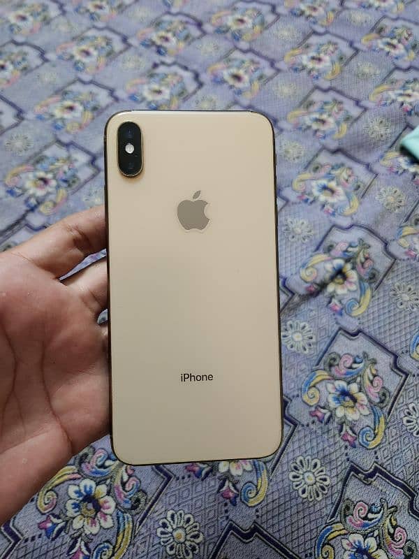 Iphone XS Max golden Dual PTA 5