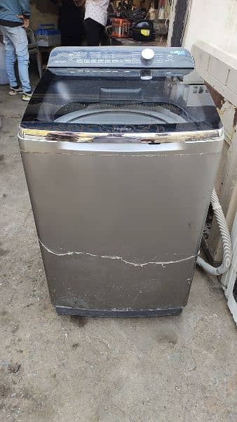 Haier fully automatic washing machine 0