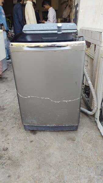 Haier fully automatic washing machine 1