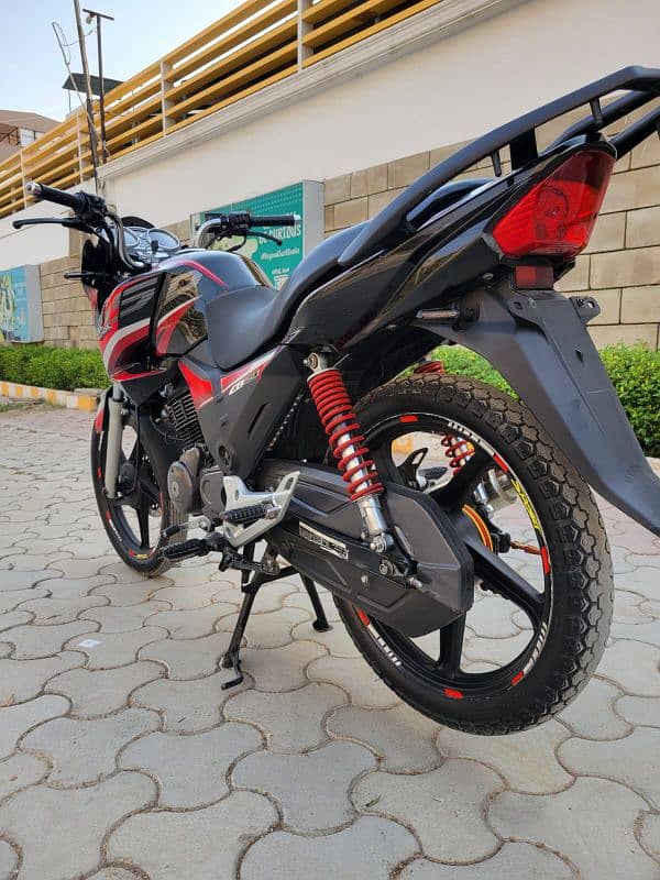 Honda cb 150 f 2018 model black colour hyderabad register 13