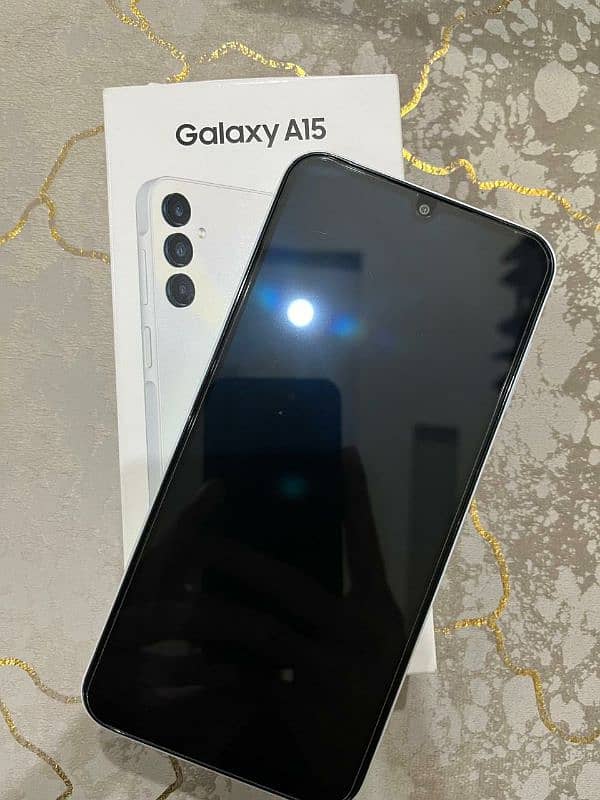 Samsung A15 256 GB 8 ram  just box open 0