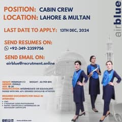 Cabin Crew - Airblue