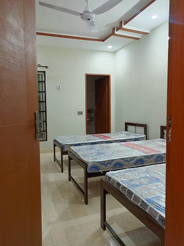 Running hostel building for rent setup for sale in Johar town opposite Umt university hostels area profitable building 2