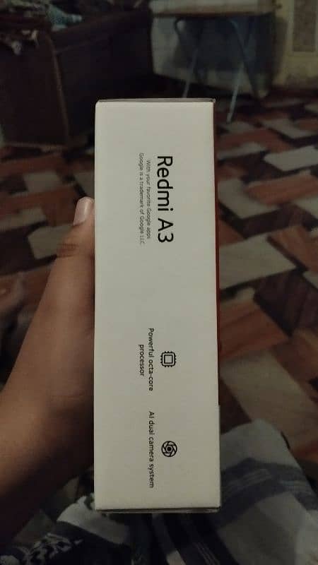 redmi a3 4 gb ram 128 gb rom  full box 5